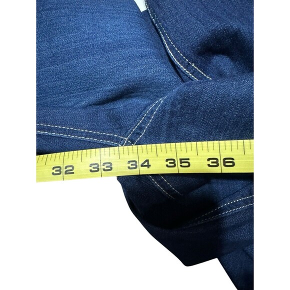 Cello Jeans Mid Rise Pull On Slit Hem Flare Jeans Comfort Stretch  2X NWT - Picture 14 of 15